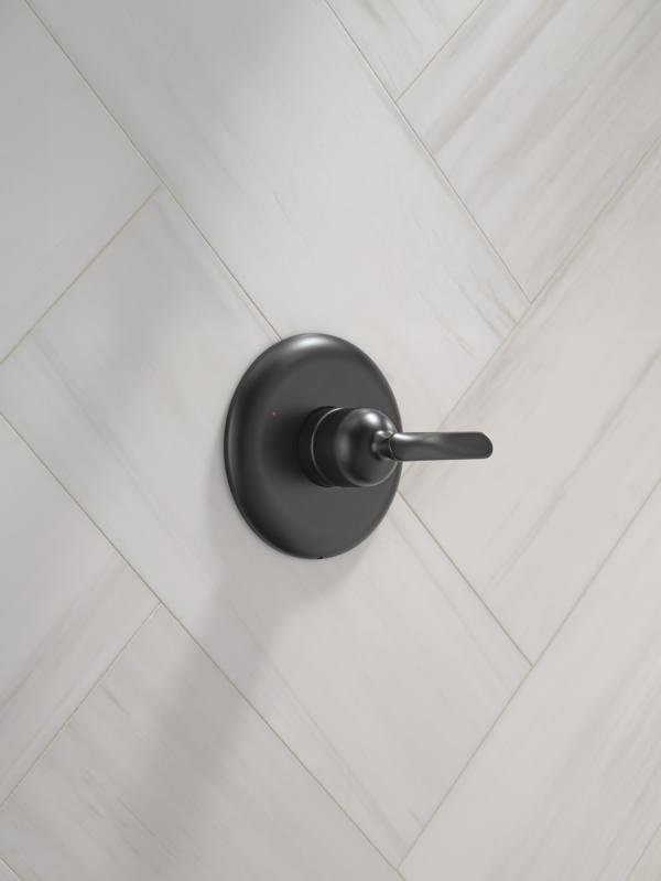 DELTA Bonacci 14 Series Valve Only Trim — Matte Black