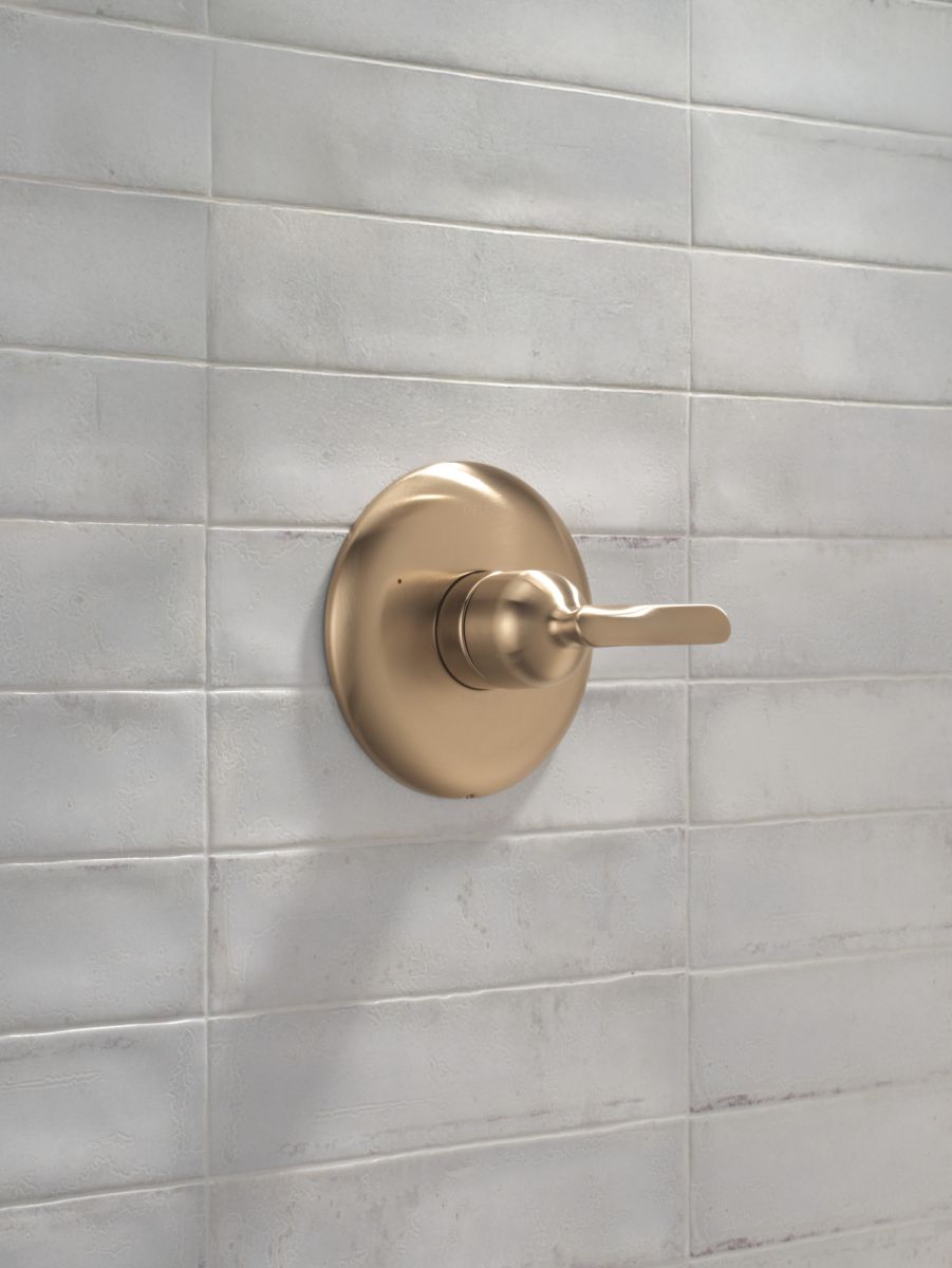 DELTA Bonacci 14 Series Valve Only Trim — Lumicoat® Champagne Bronze