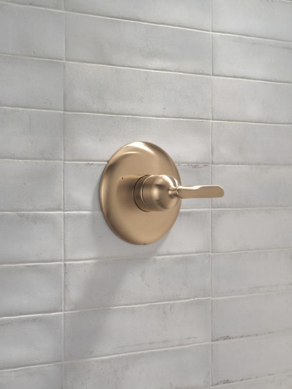 DELTA Bonacci 14 Series Valve Only Trim — Lumicoat® Champagne Bronze
