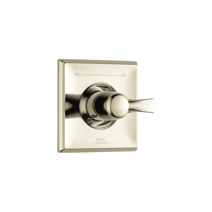DELTA Dryden Monitor 14 Series Valve Only Trim — Polished Nickel