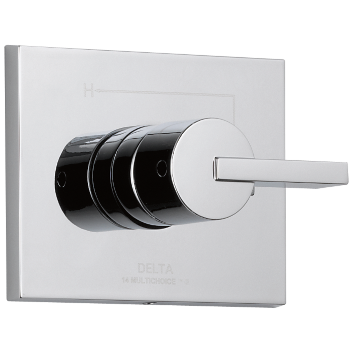 DELTA Vero Monitor 14 Series Valve Only Trim — Chrome