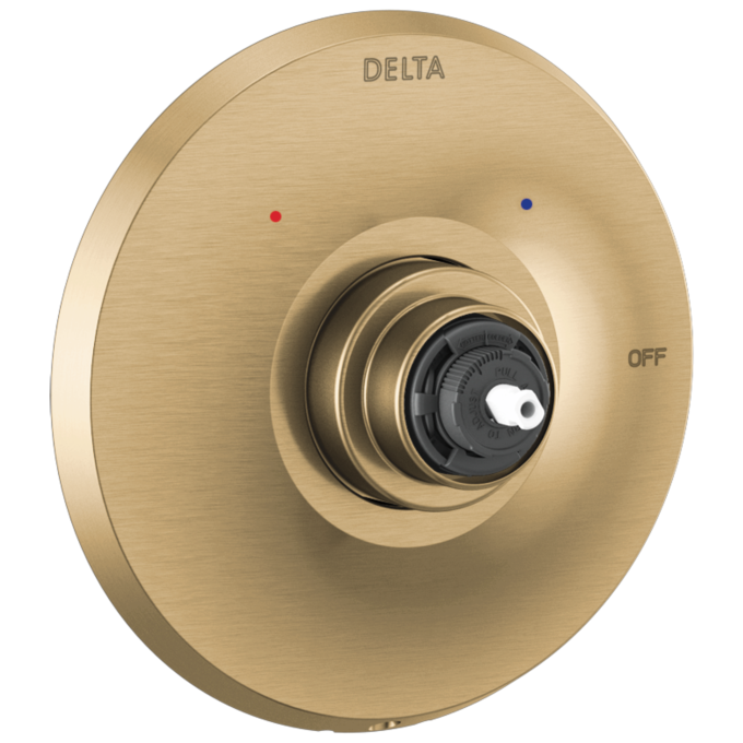 DELTA Dorval Monitor 14 Series Valve Only Trim - Less Handle — Champagne Bronze