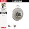 DELTA Dorval Monitor 14 Series Valve Only Trim - Less Handle — Stainless