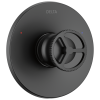 DELTA Trinsic Monitor 14 Series Valve Only Trim — Matte Black
