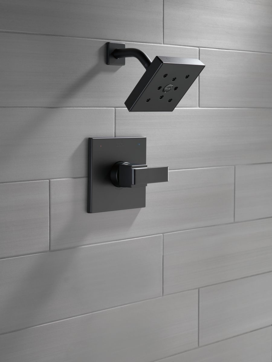 DELTA Ara Monitor 14 Series Valve Only Trim — Matte Black