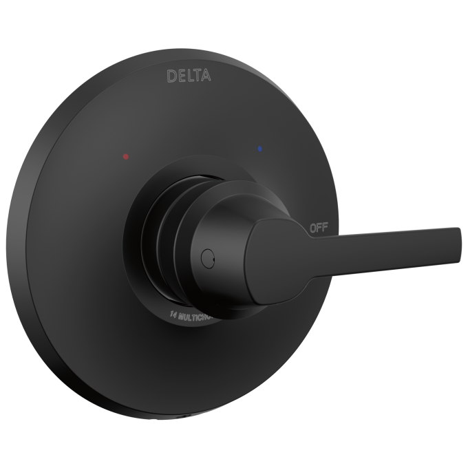 DELTA Galeon 14 Series Valve Only Trim — Matte Black