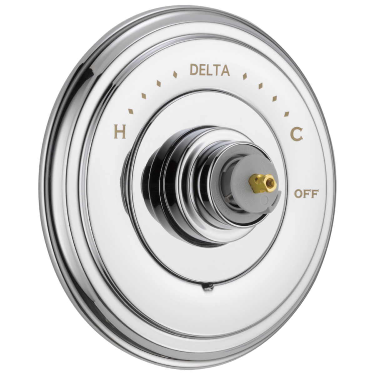 DELTA Cassidy Monitor 14 Series Valve Only Trim - Less Handle — Chrome