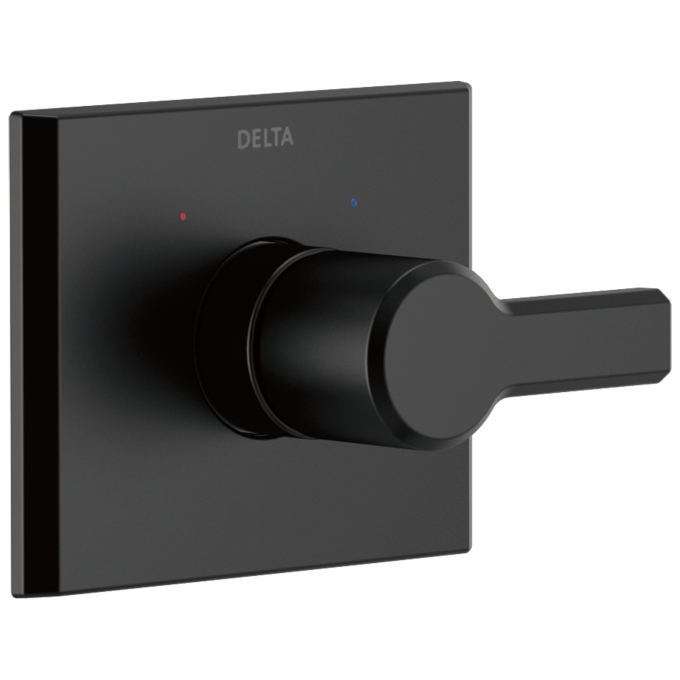 DELTA Pivotal Monitor 14 Series Valve Only Trim — Matte Black