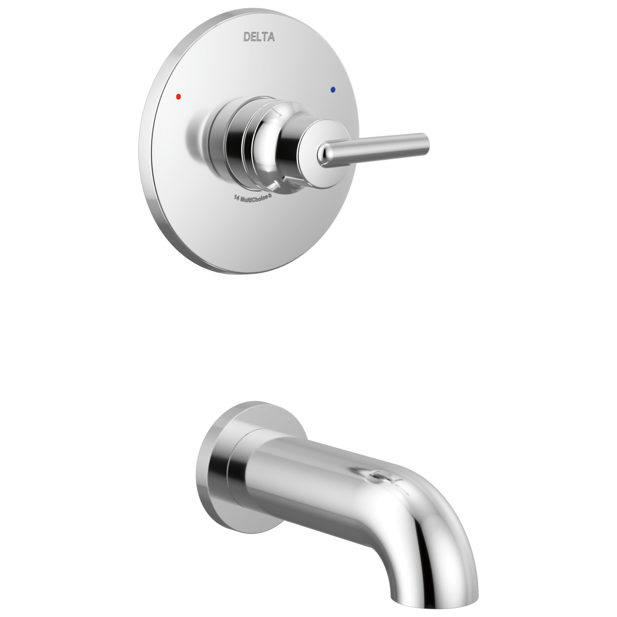 DELTA Trinsic Monitor 14 Series Tub Trim — Chrome