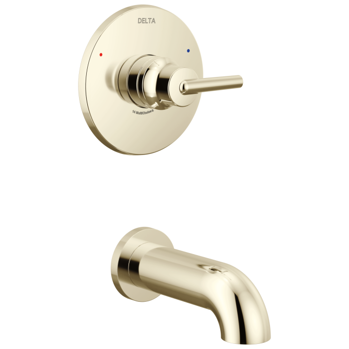 DELTA Trinsic Tub Only Trim — Polished Nickel
