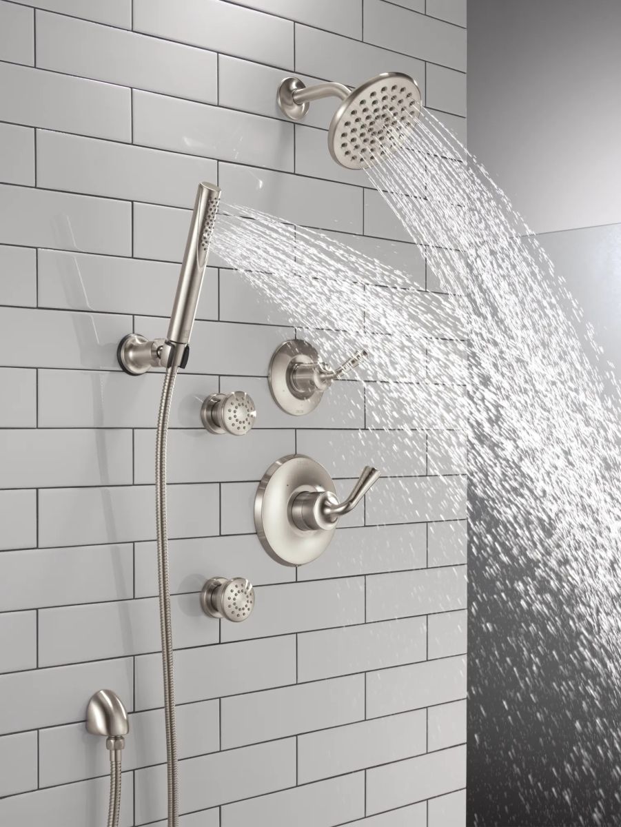 DELTA Kayra Monitor 14 Series Shower Trim — Stainless