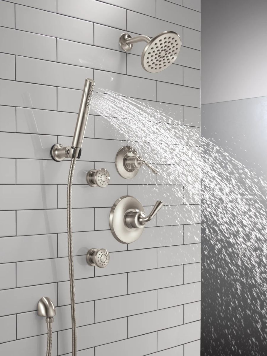 DELTA Kayra Monitor 14 Series Shower Trim — Stainless