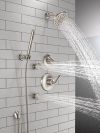 DELTA Kayra 6-Setting 3-Port Diverter Trim — Stainless