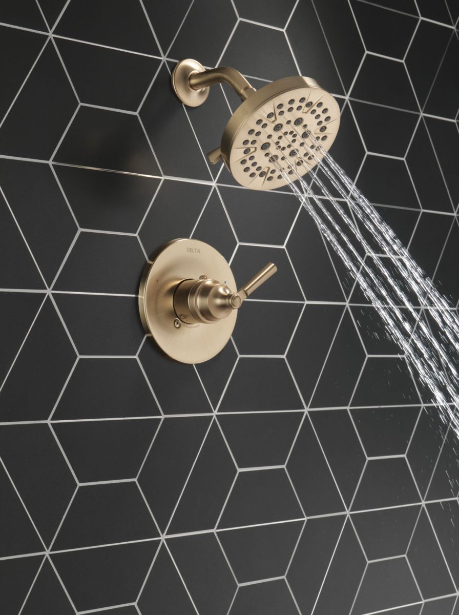 DELTA Saylor Monitor 14 Series Shower Trim — Champagne Bronze