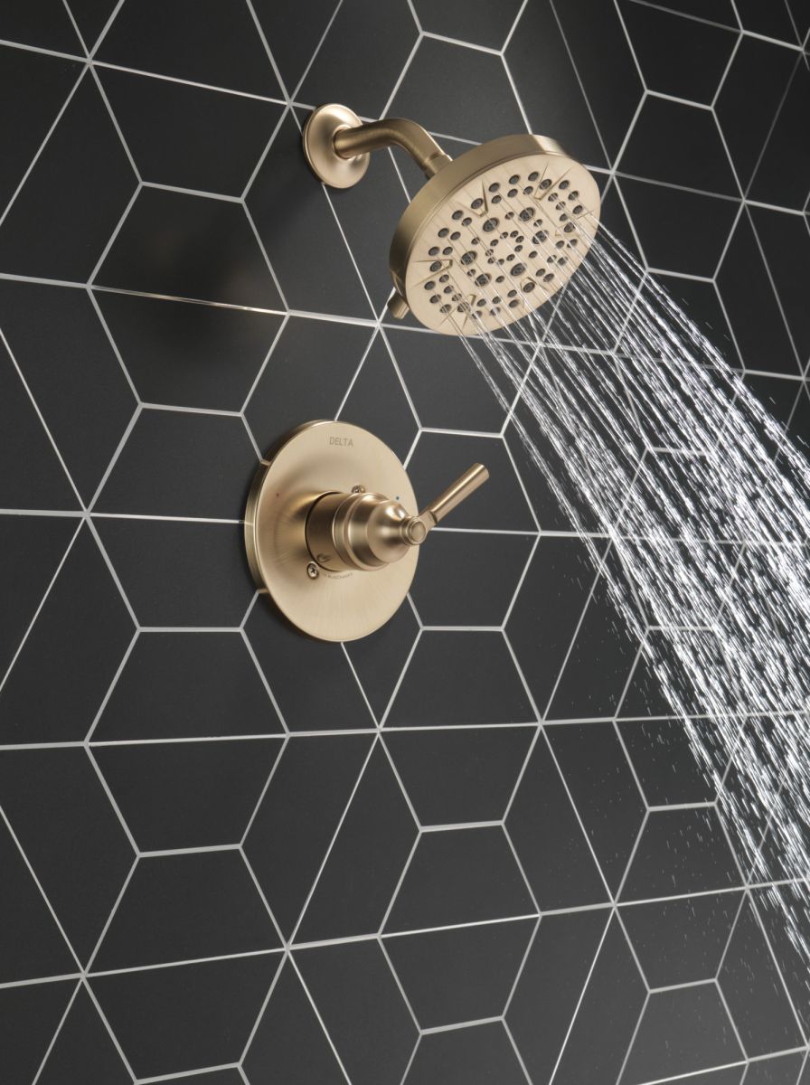 DELTA Saylor Monitor 14 Series Shower Trim — Champagne Bronze