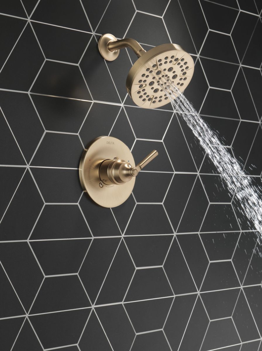 DELTA Saylor Monitor 14 Series Shower Trim — Champagne Bronze
