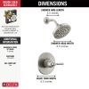 DELTA Saylor Monitor 14 Series Shower Trim — Stainless