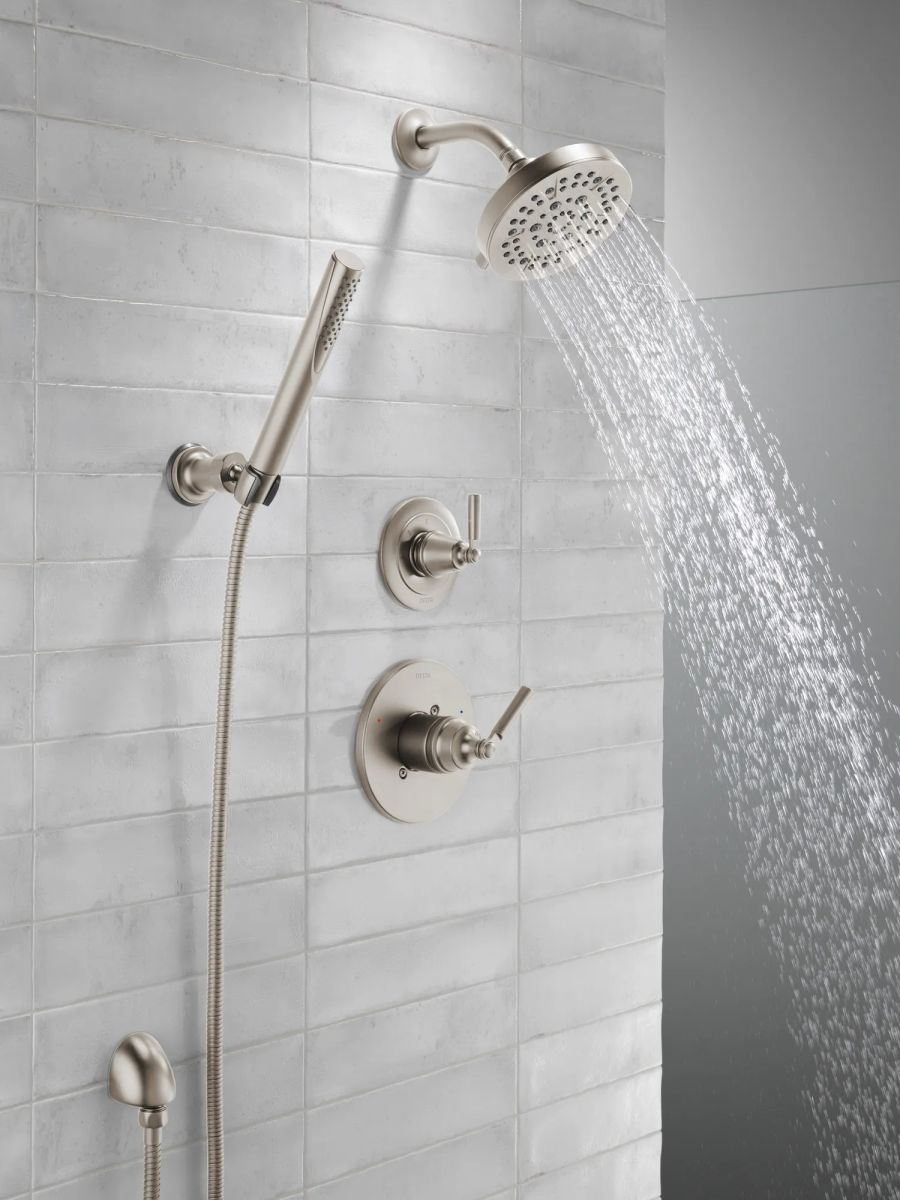 DELTA Universal Showering Components Wall Elbow for Hand Shower — Lumicoat® Stainless
