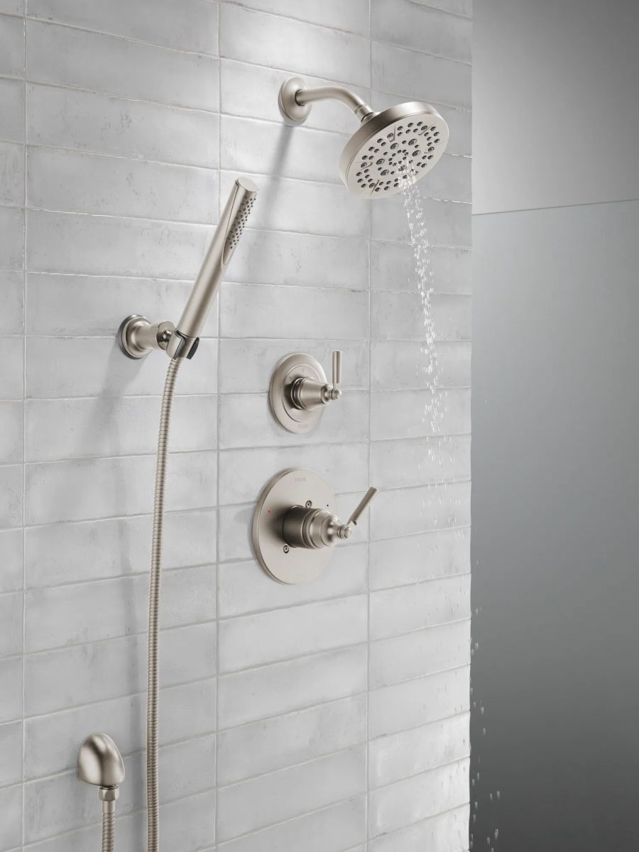 DELTA Universal Showering Components Wall Elbow for Hand Shower — Lumicoat® Stainless
