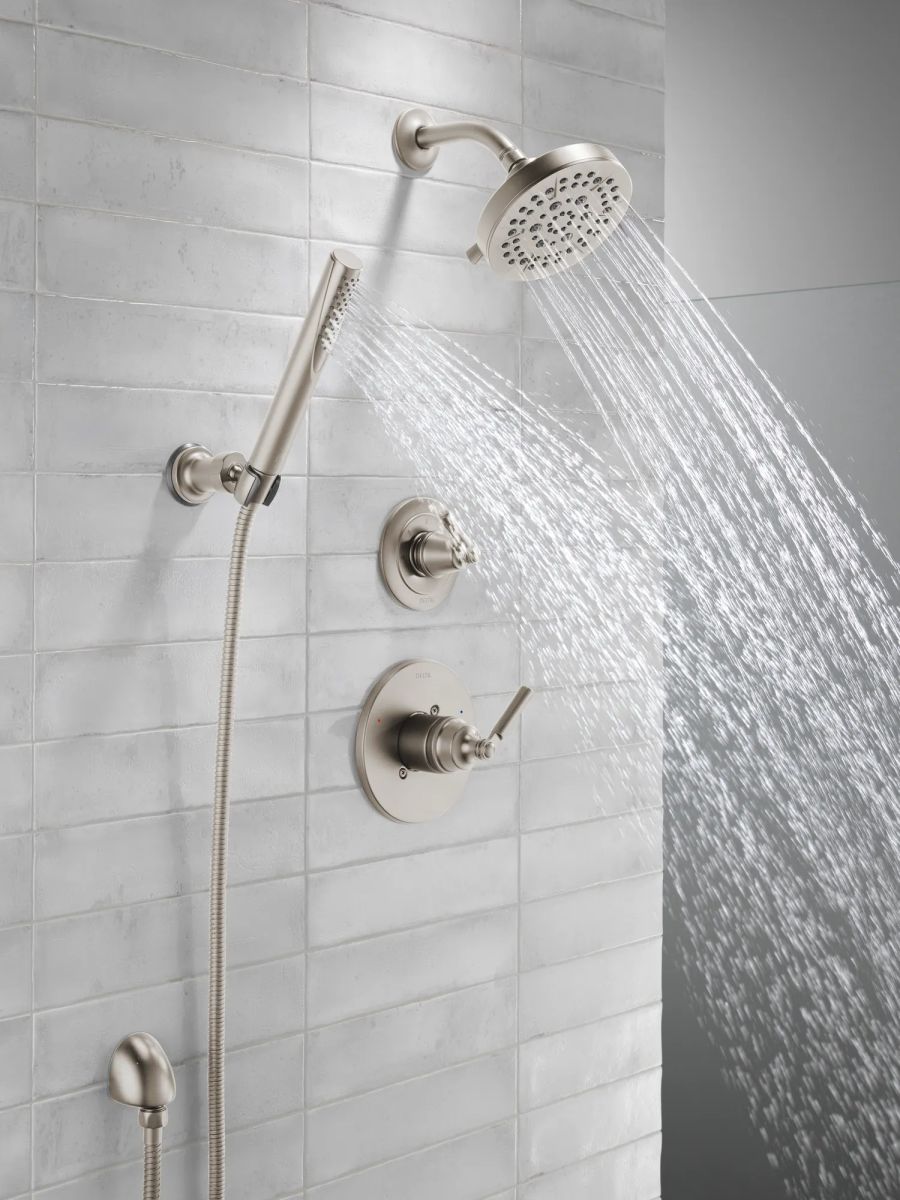 DELTA Universal Showering Components Wall Elbow for Hand Shower — Lumicoat® Stainless