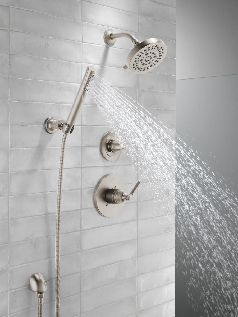 DELTA Universal Showering Components Wall Elbow for Hand Shower — Lumicoat® Stainless