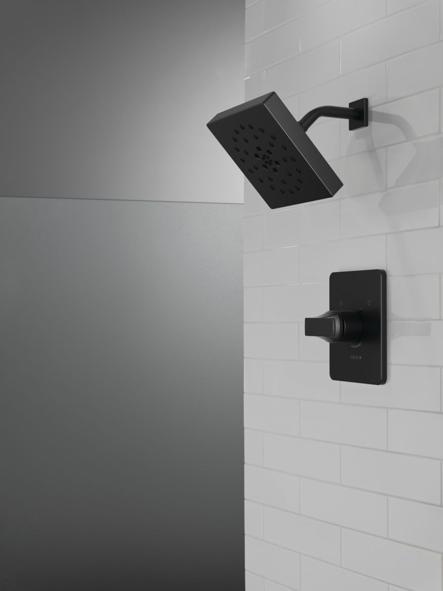 DELTA Velum Monitor 14 Series Shower Trim - Less Head — Matte Black