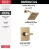 DELTA Velum Monitor 14 Series Shower Trim — Champagne Bronze