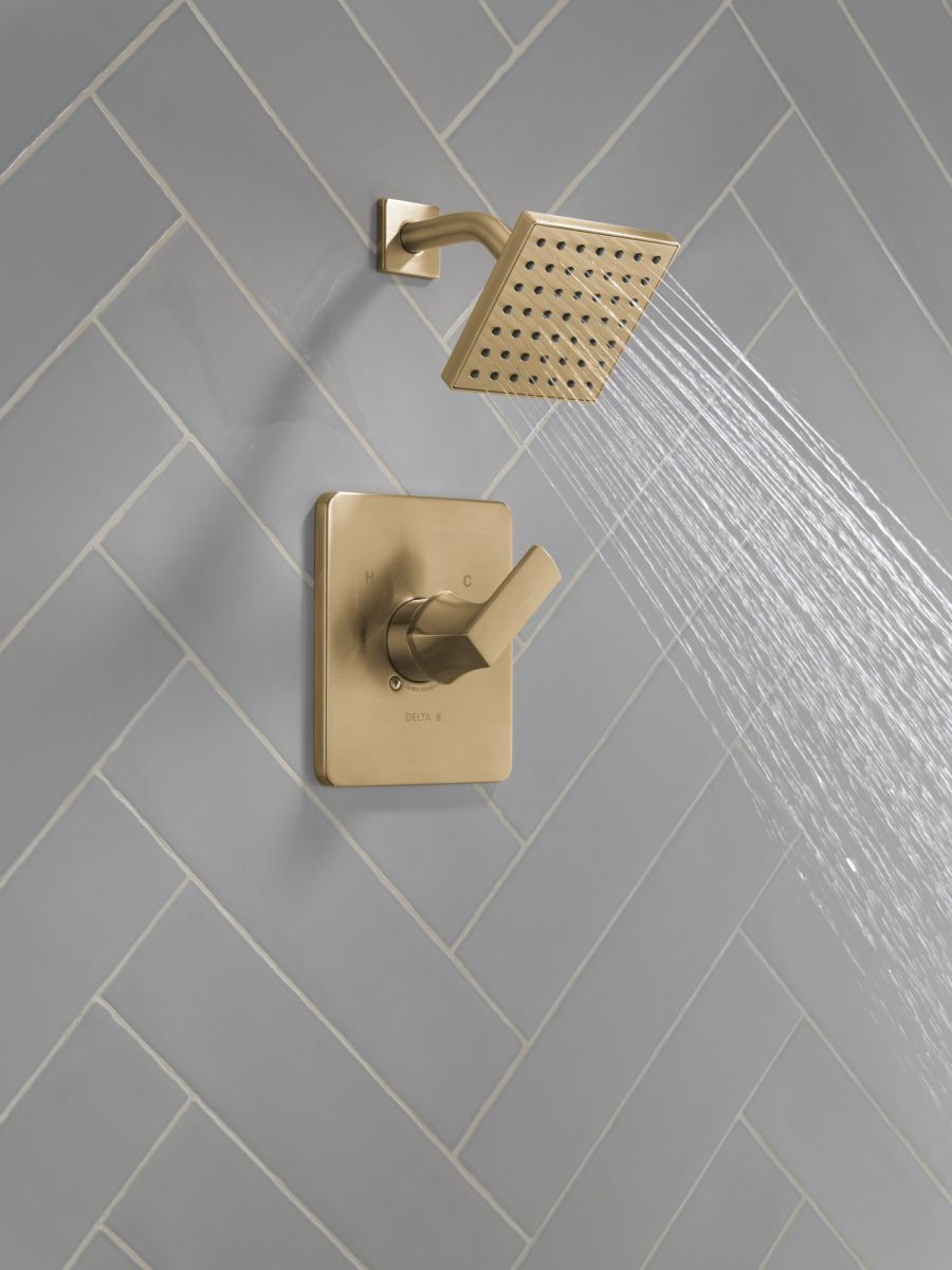 DELTA Velum Monitor 14 Series Shower Trim — Champagne Bronze