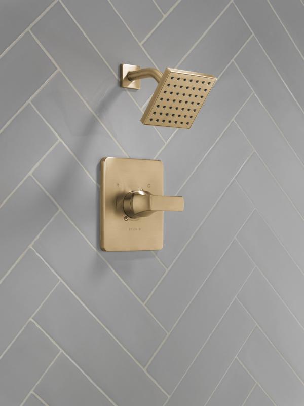 DELTA Velum Monitor 14 Series Shower Trim — Champagne Bronze