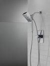 DELTA Universal Showering Components H2OKINETIC In2ition 4-Setting Two-in-One Shower — Lumicoat® Chrome