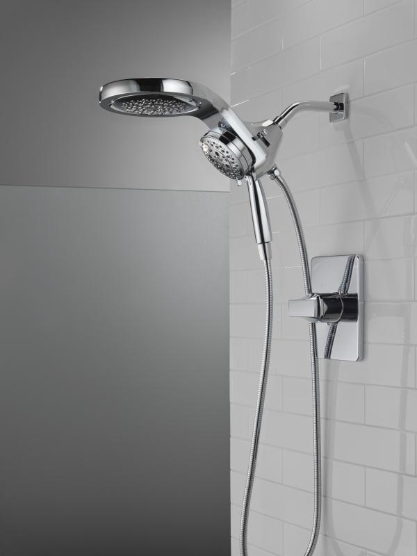 DELTA Velum Monitor 14 Series Shower Trim - Less Head — Chrome