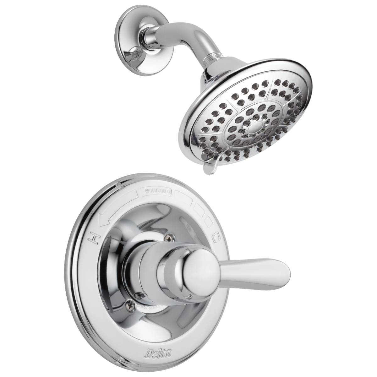 DELTA Lahara Monitor 14 Series Shower Trim — Chrome