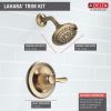DELTA Lahara Monitor 14 Series Shower Trim — Champagne Bronze