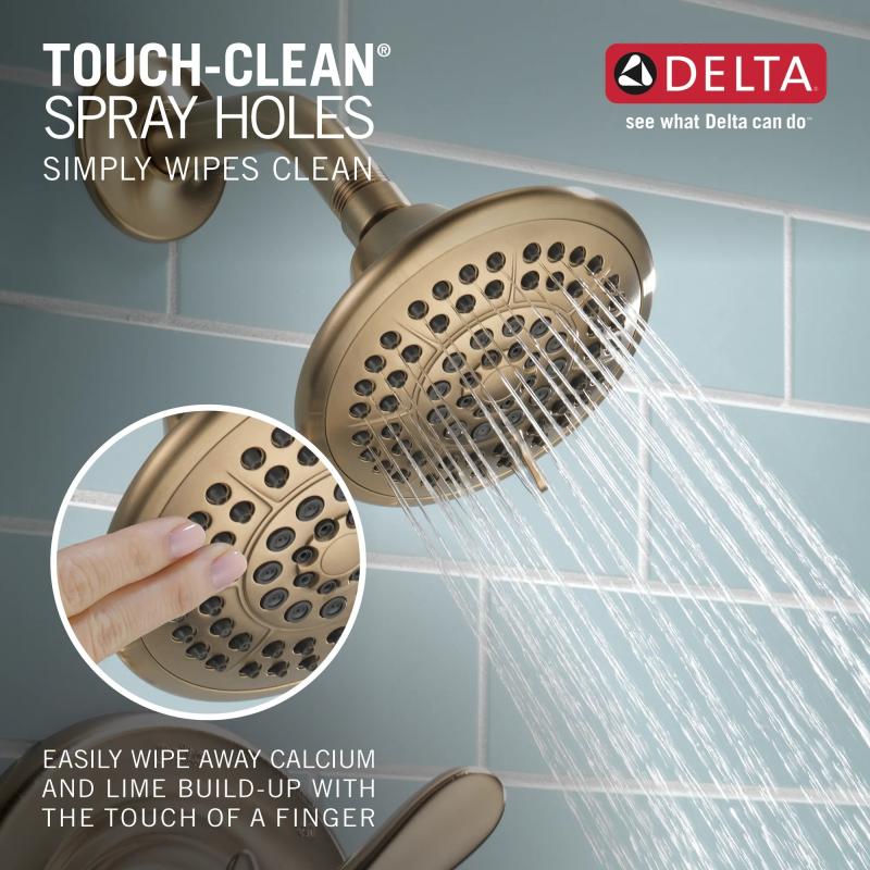 DELTA Lahara Monitor 14 Series Shower Trim — Champagne Bronze
