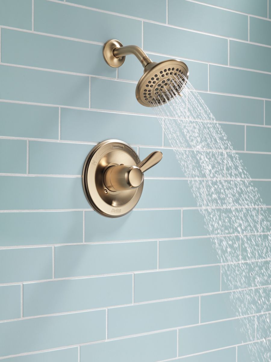 DELTA Lahara Monitor 14 Series Shower Trim — Champagne Bronze