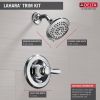 DELTA Lahara Monitor 14 Series Shower Trim — Chrome