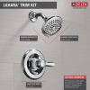 DELTA Lahara Monitor 14 Series Shower Trim — Chrome