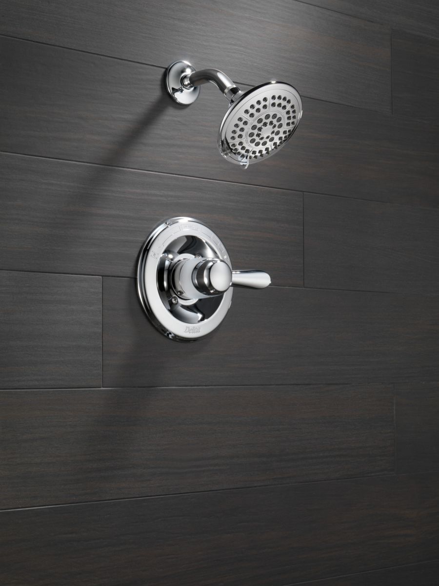 DELTA Lahara Monitor 14 Series Shower Trim — Chrome