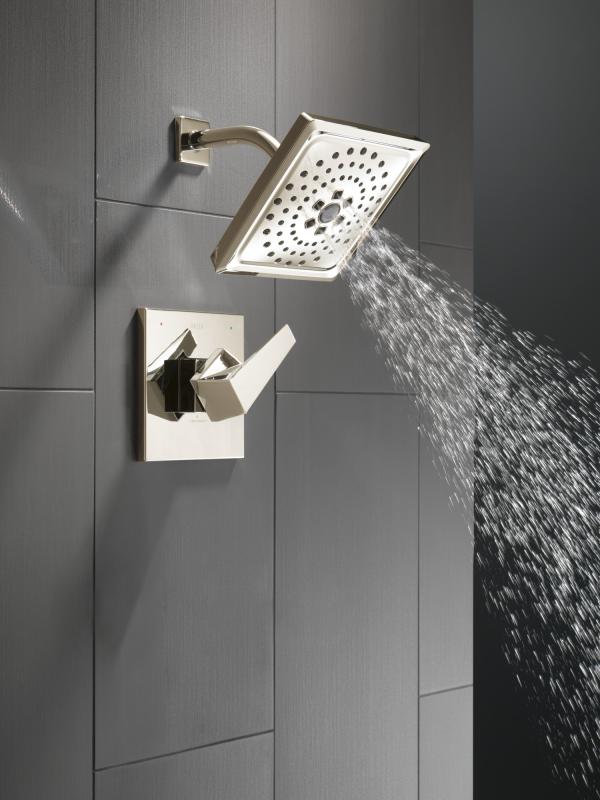 DELTA Trillian 14 Series H2Okinetic Shower OnlyTrim — Lumicoat® Polished Nickel