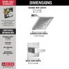 DELTA Trillian 14Series H2Okinetic Shower Only Trim — Lumicoat® Chrome