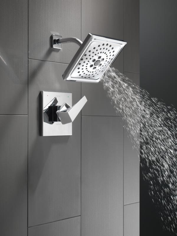 DELTA Trillian 14Series H2Okinetic Shower Only Trim — Lumicoat® Chrome