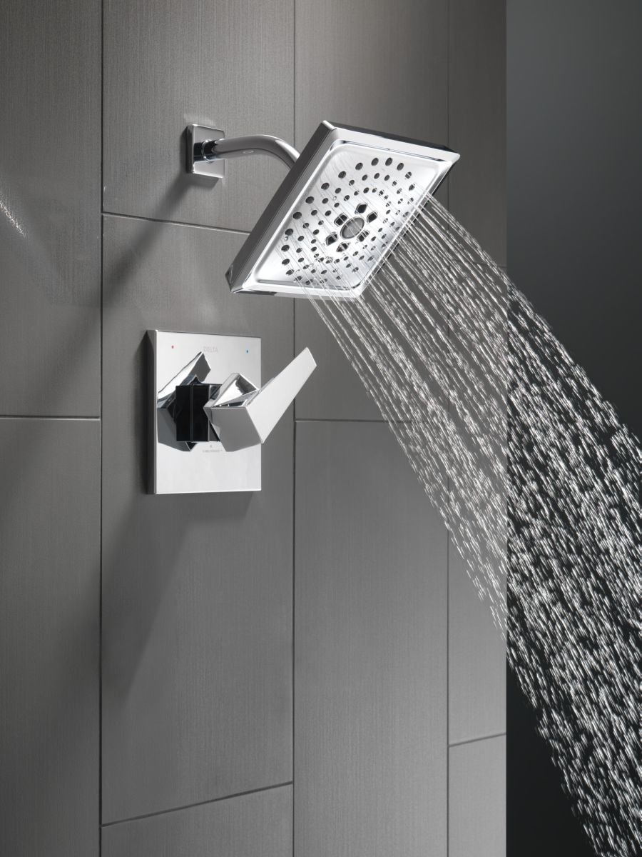DELTA Trillian 14Series H2Okinetic Shower Only Trim — Lumicoat® Chrome
