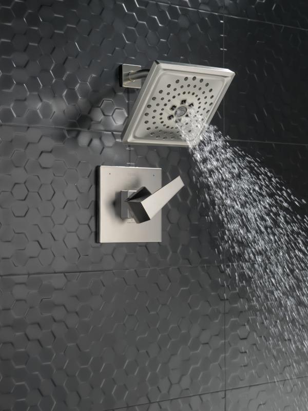 DELTA Trillian 14 Series H2Okinetic Shower Only Trim — Lumicoat® Stainless