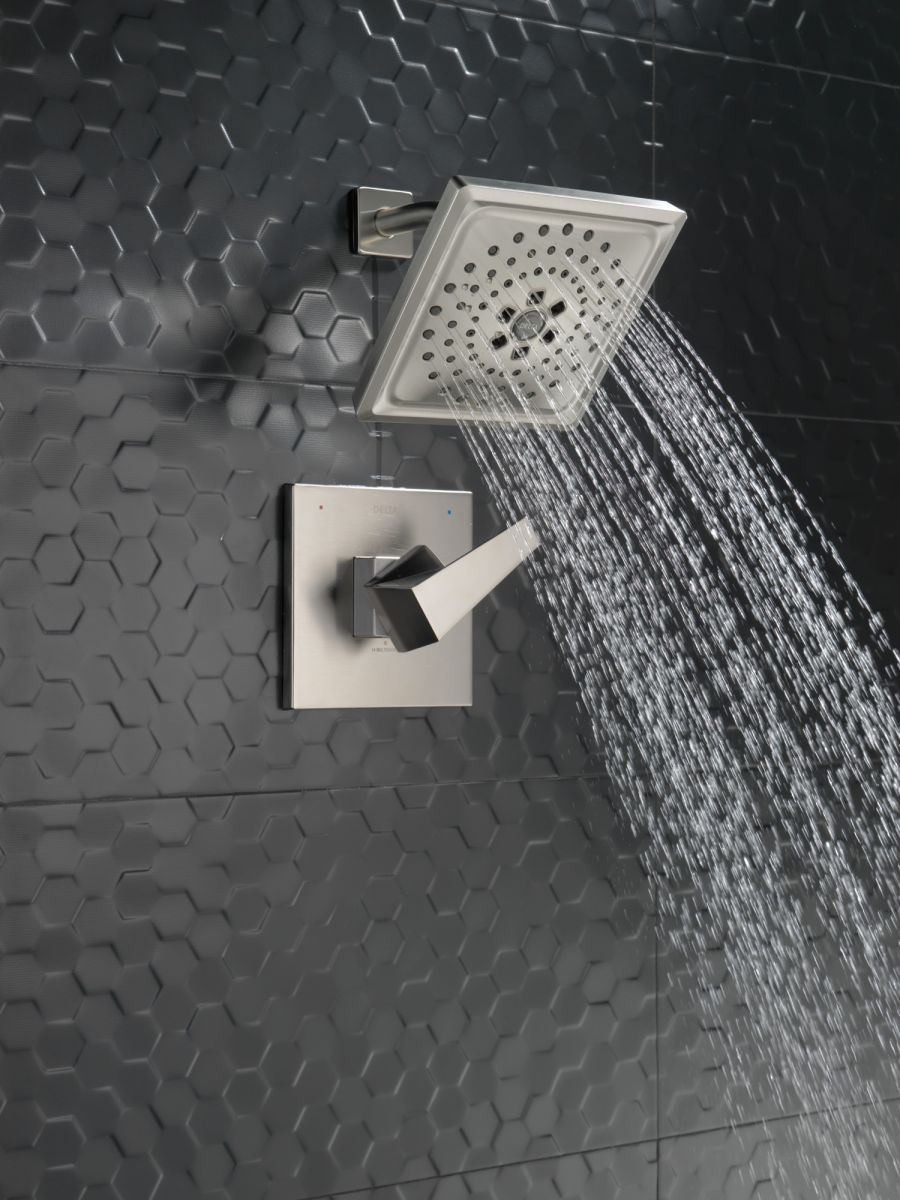 DELTA Trillian 14 Series H2Okinetic Shower Only Trim — Lumicoat® Stainless