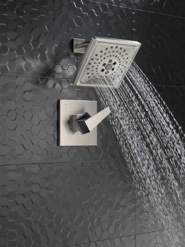 DELTA Trillian 14 Series H2Okinetic Shower Only Trim — Lumicoat® Stainless