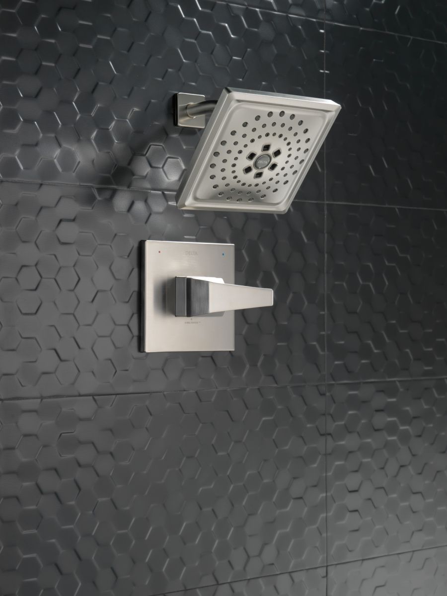 DELTA Trillian 14 Series H2Okinetic Shower Only Trim — Lumicoat® Stainless