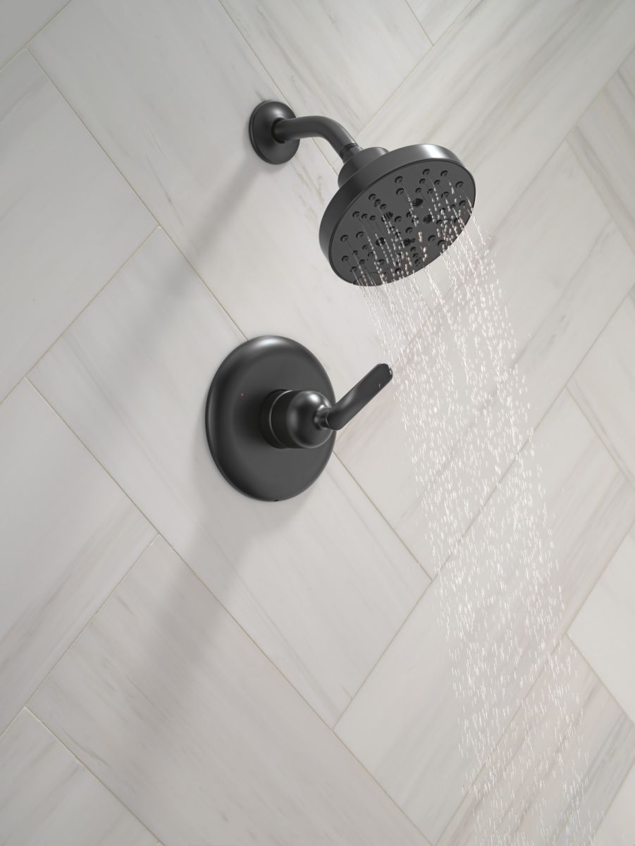 DELTA Bonacci 14 Series Shower Trim — Matte Black