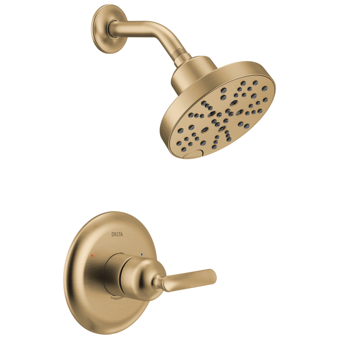 DELTA Bonacci 14 Series Shower Trim — Lumicoat® Champagne Bronze