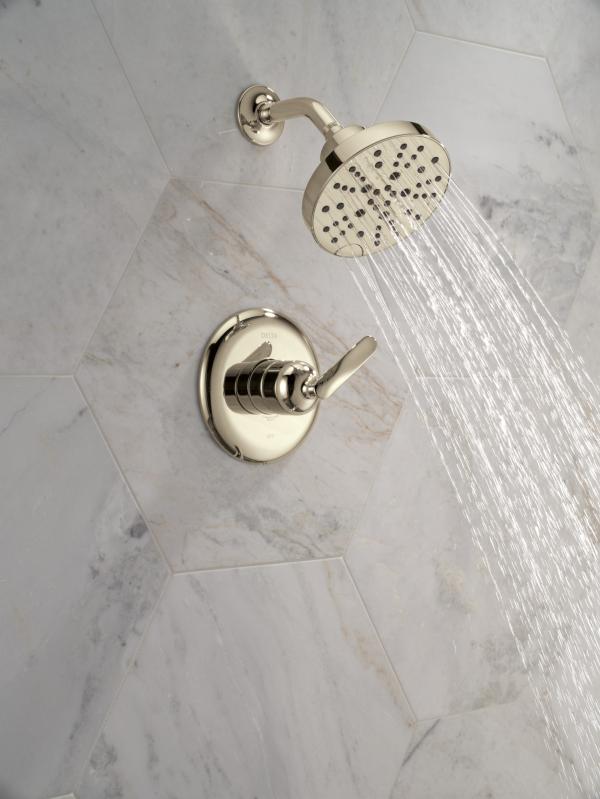 DELTA Bonacci 14 Series Shower Trim — Lumicoat® Polished Nickel