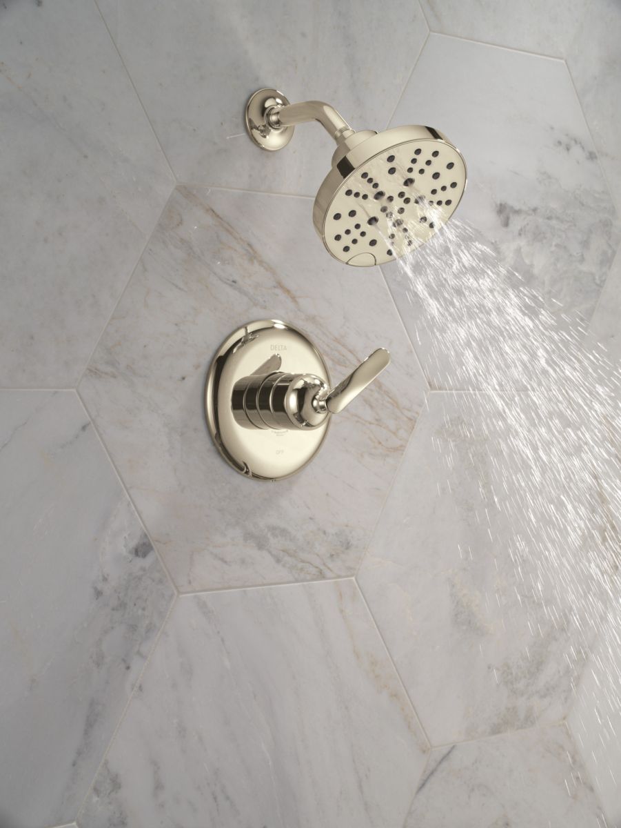 DELTA Bonacci 14 Series Shower Trim — Lumicoat® Polished Nickel